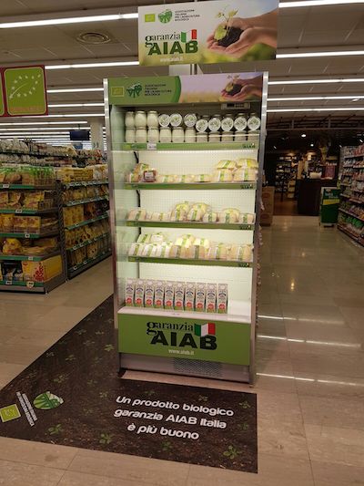 AIAB LAZIO: La distribuzione dei prodotti a marchio AIAB arriva sugli scaffali della grande distribuzione
