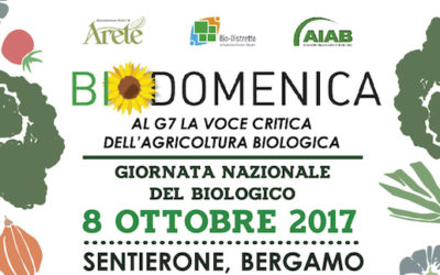 Biodomenica: a Bergamo la grande festa del biologico apre la settimana del G7 e fa il focus sull’Agricoltura Sociale