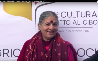 Il messaggio per i leader del G7 da Vandana Shiva, a favore della biodiversità, agricoltura sociale e comunità locali