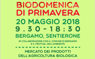 A Bergamo la Biodomenica il 20 maggio: oltre 40 i produttori