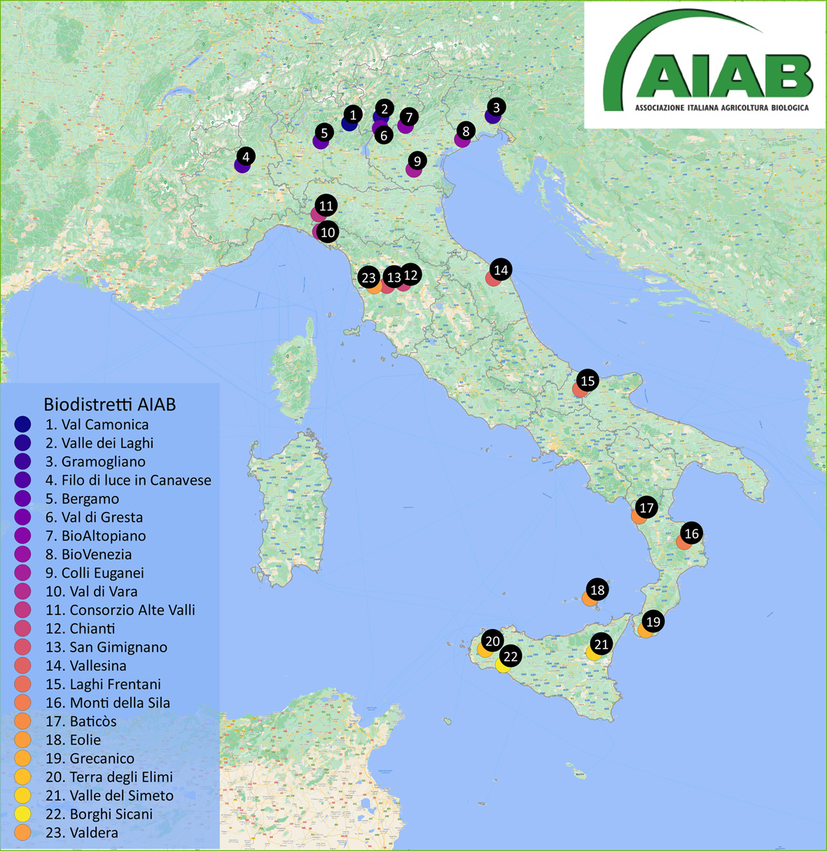 biodistretti italiani 23 rid