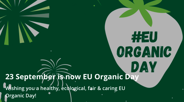 #EUOrganicDay, 23 settembre, Giornata europea dell’agricoltura biologica