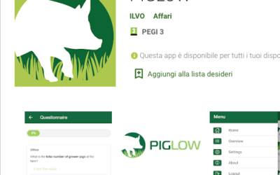 PIGLOW, la nuova app per valutare il benessere animale