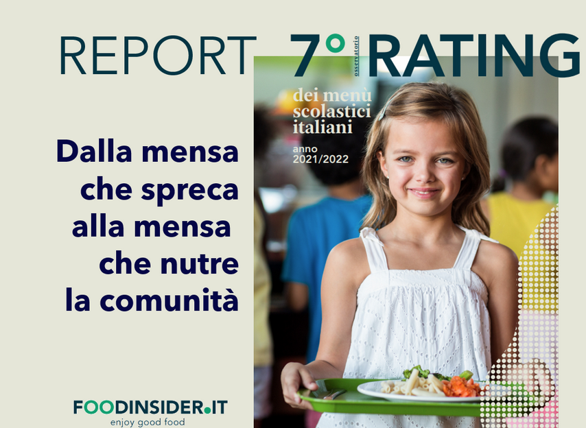 Menu scolastici: presentato 7 Rating di Foodinsider
