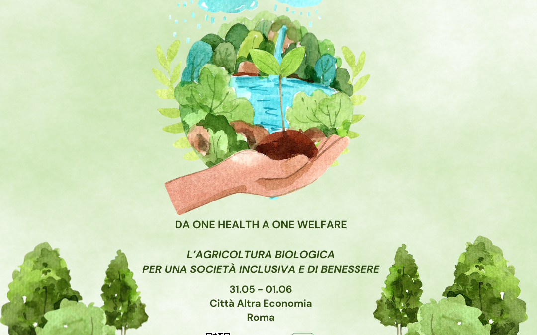 Congresso Nazionale AIAB: da One Health a One Welfare. 31 maggio e 1 giugno a Roma